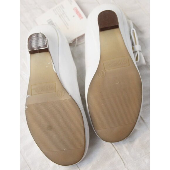 2008 Gymboree Ice Cream Social Easter White Patent Leather Mary Jane Shoes Heel - Picture 7 of 8